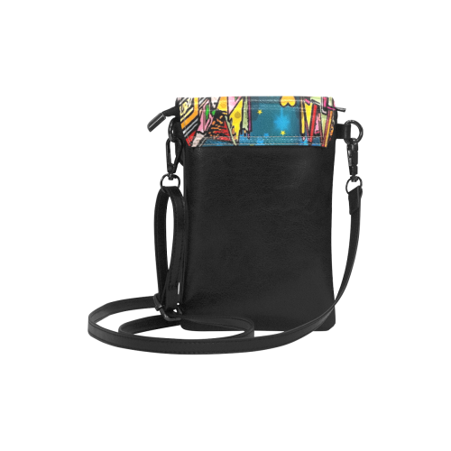 City Night by Nico Bielow Small Cell Phone Purse (Model 1711)