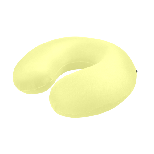 color canary yellow U-Shape Travel Pillow