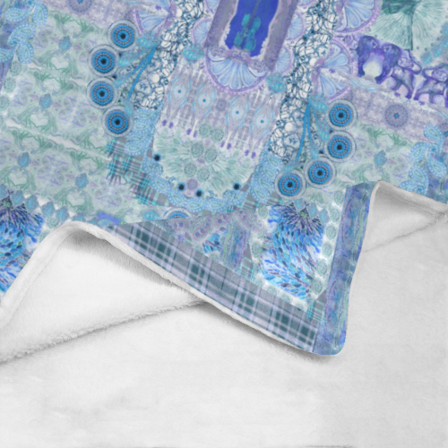 fiesta blue Ultra-Soft Micro Fleece Blanket 30''x40''