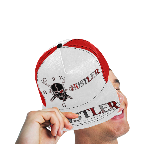 Hustler 80 G Ninja All Over Print Snapback Hat D