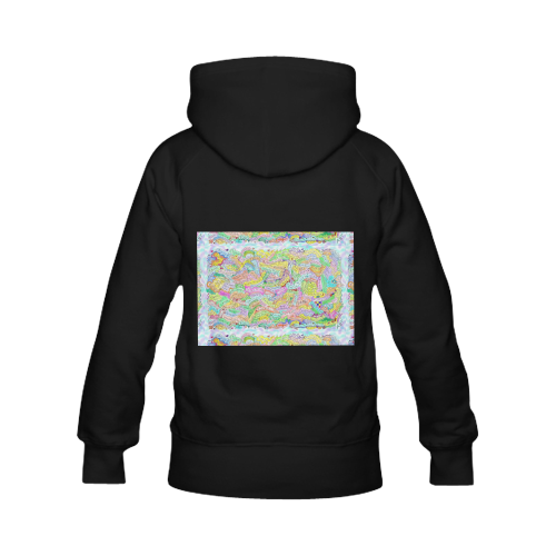 Artist Names and other Art Words hoodie Women's Classic Hoodies (Model H07)