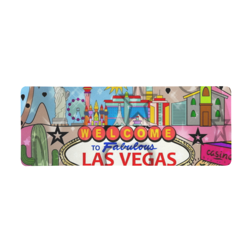 Vegas by Nico Bielow Gaming Mousepad (31"x12")