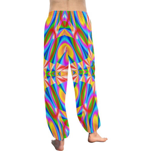 Rainbow Love Kaleidoscope Women's All Over Print Harem Pants (Model L18)