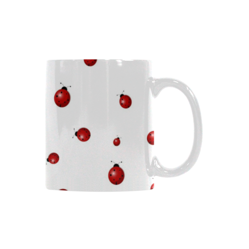 Ladybugs White Mug(11OZ)
