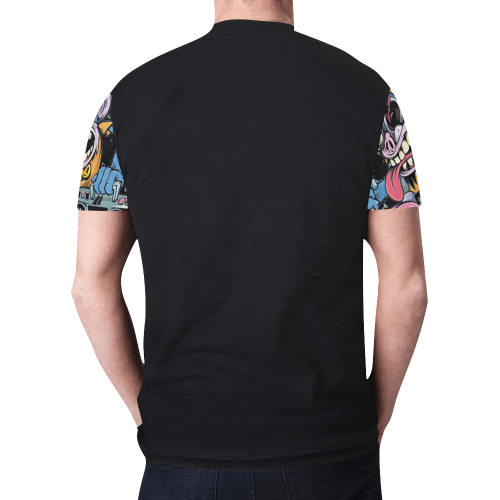 TRAP LIFE New All Over Print T-shirt for Men (Model T45)