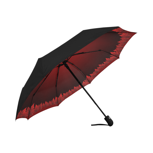Canada Umbrella Red Maple Leaf Umbrellas Anti-UV Auto-Foldable Umbrella (Underside Printing) (U06)