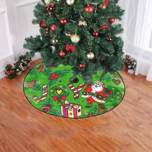 Lights by Nico Bielow Christmas Tree Skirt 47" x 47"