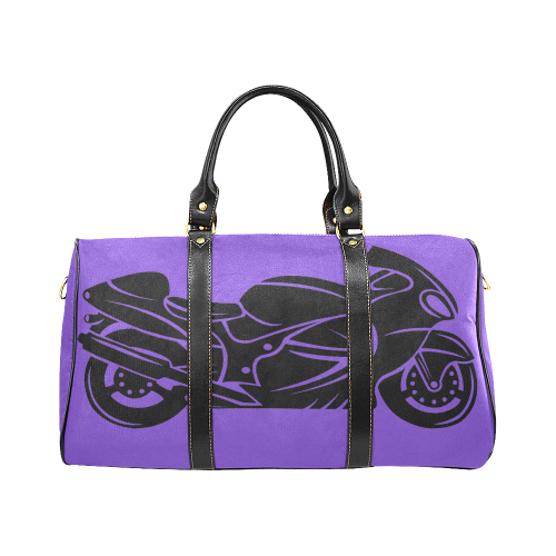 Busa Purple New Waterproof Travel Bag/Large (Model 1639)
