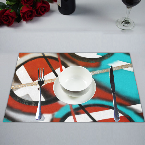 Geometry Placemat 14’’ x 19’’ (Six Pieces)