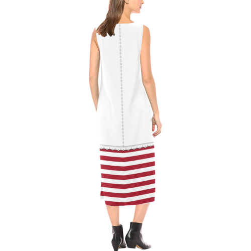 ann_doll_leggings Phaedra Sleeveless Open Fork Long Dress (Model D08)