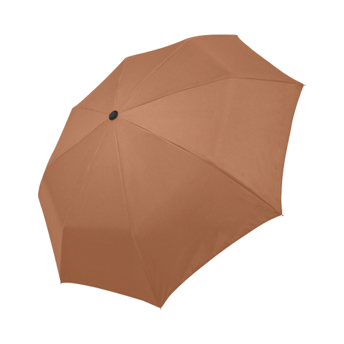 color sienna Auto-Foldable Umbrella (Model U04)