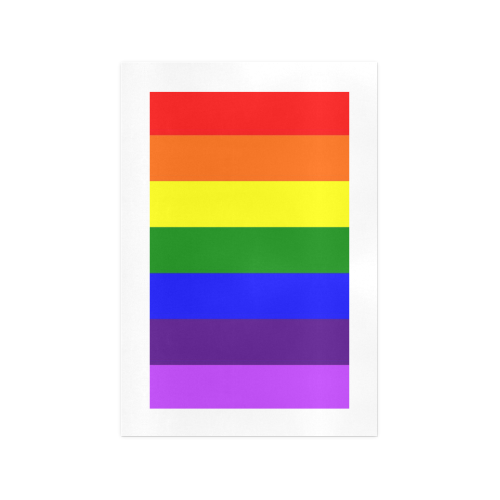 Rainbow Flag (Gay Pride - LGBTQIA+) Art Print 13‘’x19‘’