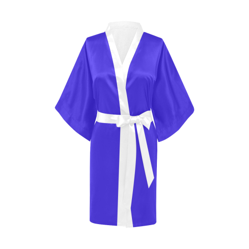 Persian Blue Kimono Robe