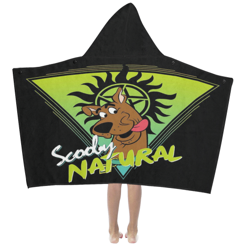 Scooby Natural Scooby Doo Supernatural Kids' Hooded Bath Towels