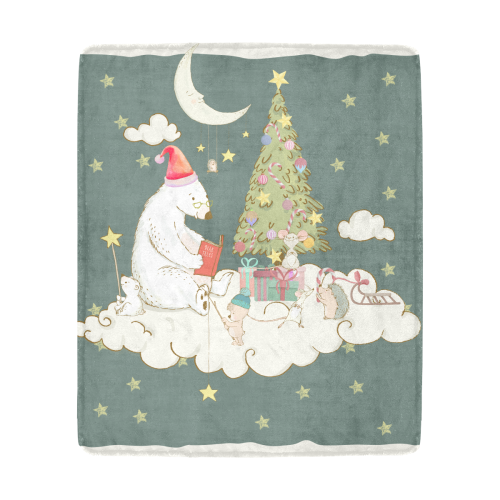Cute Christmas Dreams Ultra-Soft Micro Fleece Blanket 50"x60"