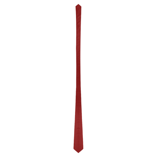 color dark red Classic Necktie (Two Sides)