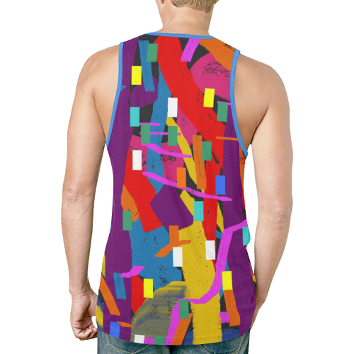CONFETTI NIGHTS 2 New All Over Print Tank Top for Men (Model T46)