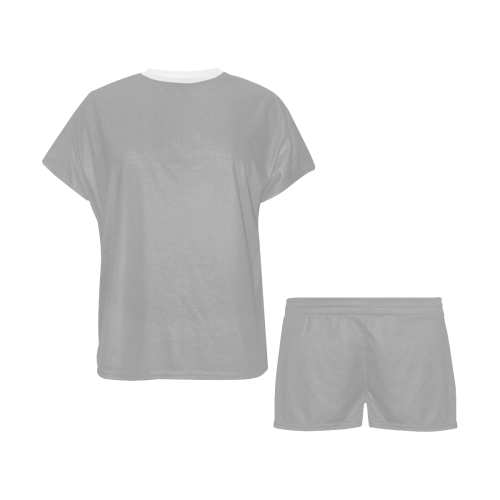 color dark grey Women's Short Pajama Set