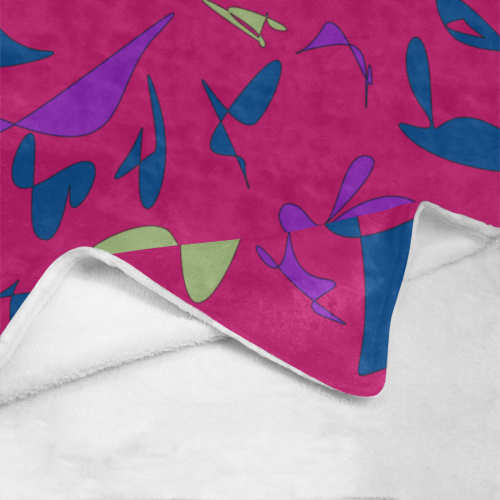zappwaits abstract 5 Ultra-Soft Micro Fleece Blanket 60"x80"