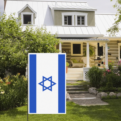 israel flag Garden Flag 36''x60'' (Without Flagpole)