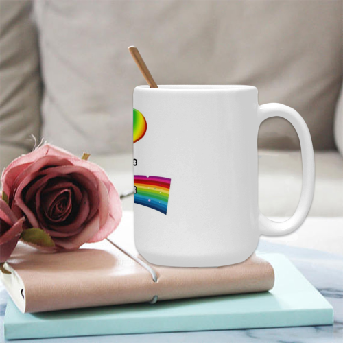LGBT by Popartlover Custom Ceramic Mug (15OZ)