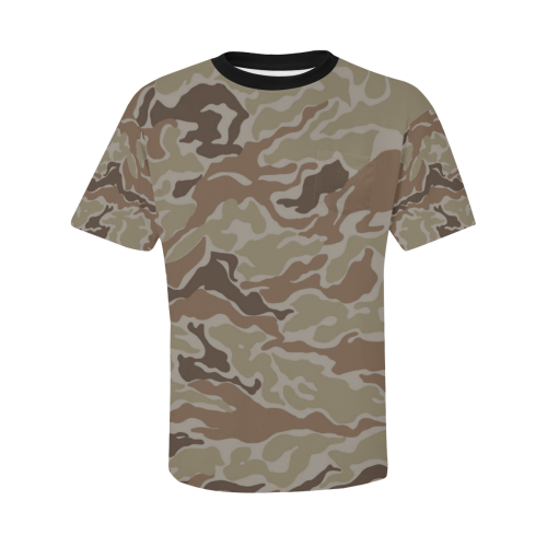 camouflage-89 Men's All Over Print T-Shirt with Chest Pocket (Model T56)