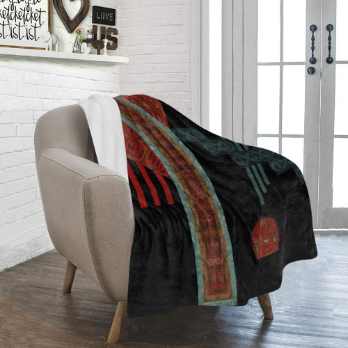 Kurukulla by Vaatekaappi Ultra-Soft Micro Fleece Blanket 40"x50"