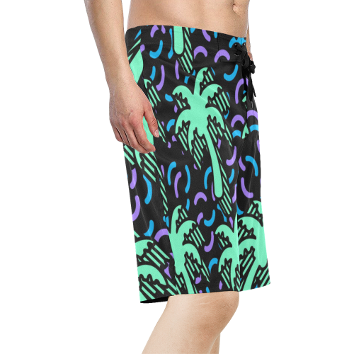 Palm Trunks JacksonsRunawawy Men's All Over Print Board Shorts (Model L16)