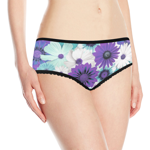 Spring Time Flowers 6 Women's All Over Print Classic Briefs (Model L13)