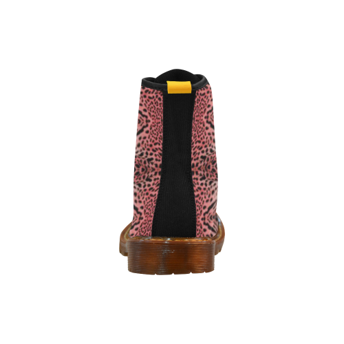 leopard-redskin-1 design on black option B Martin Boots For Women Model 1203H