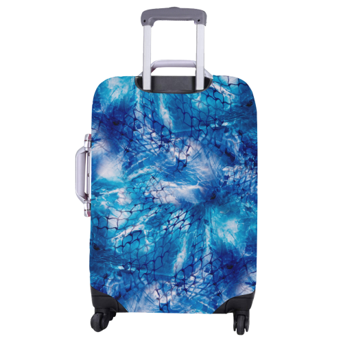 Luggage Cover Nautical Net Print Luggage Cover/Large 26"-28"