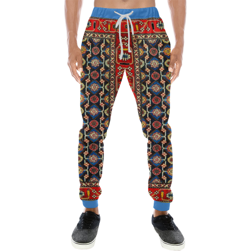 Azerbaijan Pattern 4 Men's All Over Print Sweatpants (Model L11)