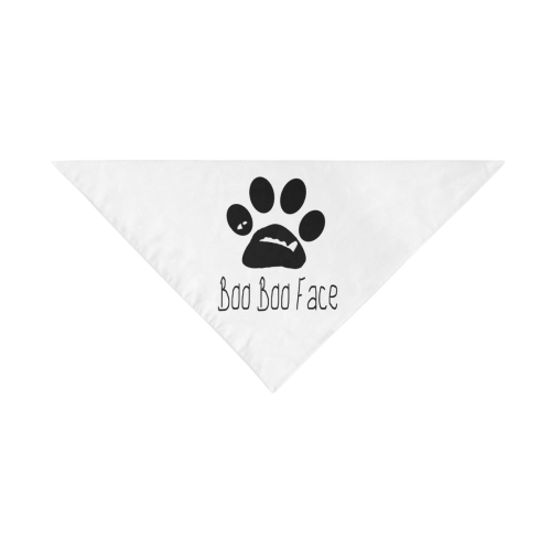 boobooface bandana Pet Dog Bandana/Large Size