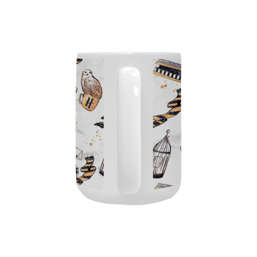 Hufflepuff Custom Ceramic Mug (15OZ)
