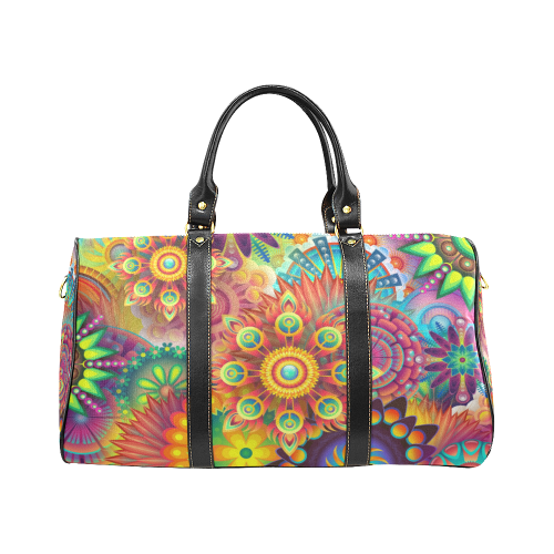 Colorful Abstract New Waterproof Travel Bag/Small (Model 1639)