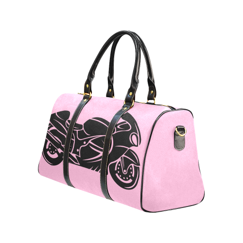 Busa Light Pink New Waterproof Travel Bag/Large (Model 1639)