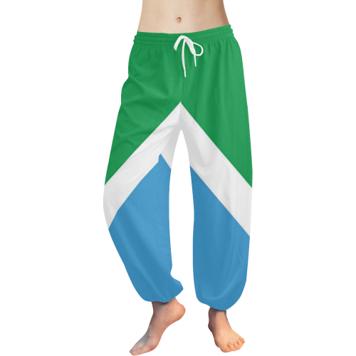 Vegan Flag Women's All Over Print Harem Pants (Model L18)