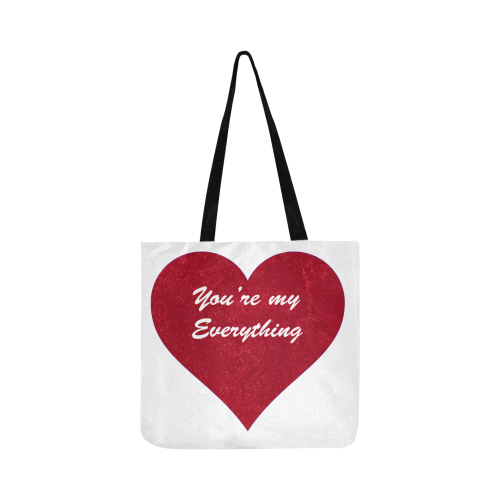 Youre my Everything Reusable Shopping Bag Model 1660 (Two sides)