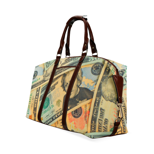 US DOLLARS 2 Classic Travel Bag (Model 1643) Remake