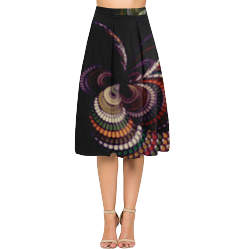 3D flower Aoede Crepe Skirt (Model D16)