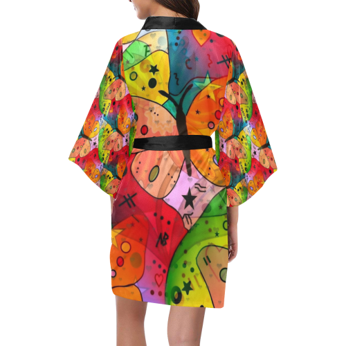 Butterfly by Nico Bielow Kimono Robe