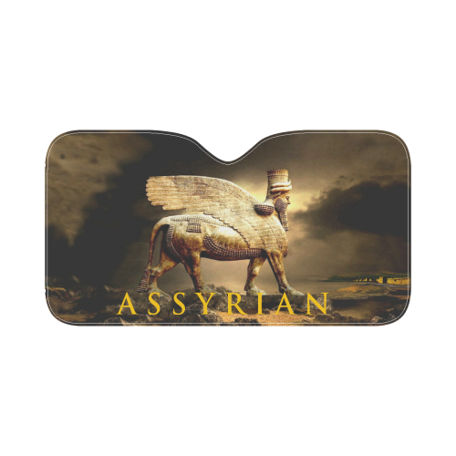 Lamassu Assyrian Car Sun Shade 55"x30"