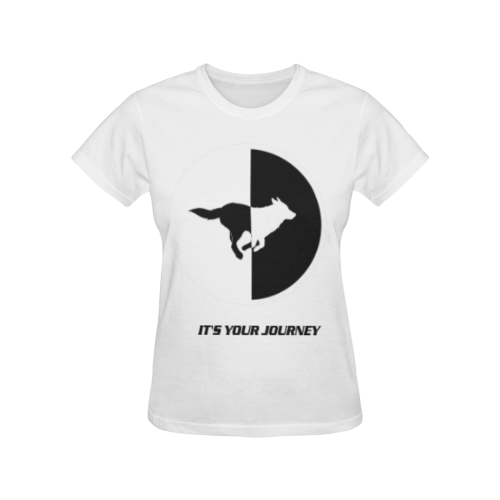 PACE Womens Journey T-Shirt All Over Print T-Shirt for Women (USA Size) (Model T40)