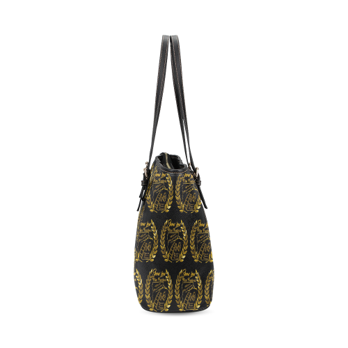 SLFF shoulder bag Leather Tote Bag/Large (Model 1640)