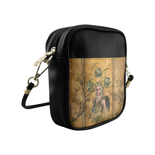 Wonderful dark fairy Sling Bag (Model 1627)