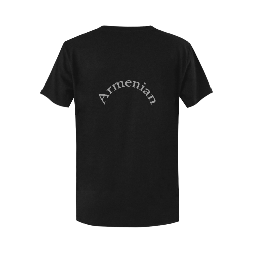 Armenian Genocide Հայոց ցեղասպանությունը Women's T-Shirt in USA Size (Two Sides Printing)