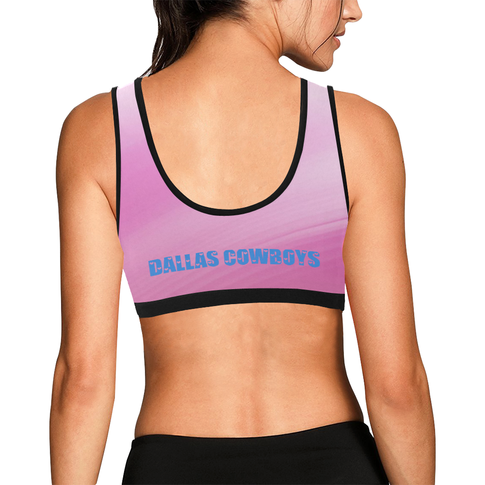 dallas cowboys sports bra