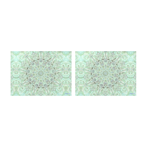 tapis de chabat 3 Placemat 14’’ x 19’’ (Set of 2)