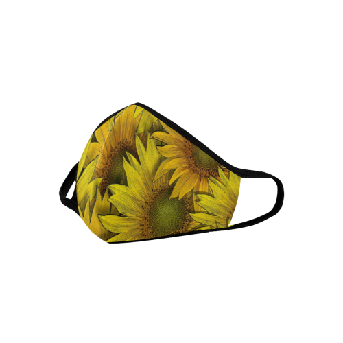 Surreal Sunflowers Mouth Mask