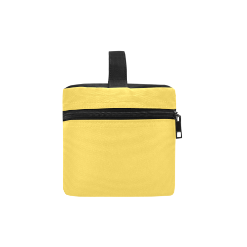 color mustard Cosmetic Bag/Large (Model 1658)